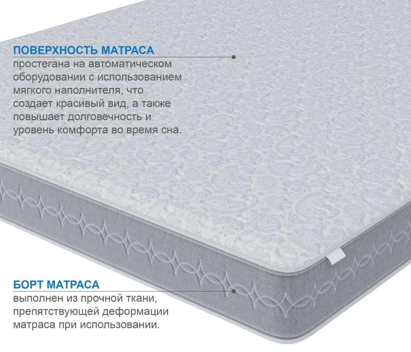 900 x 2000, Матрас Сити-Генуя 900х2000