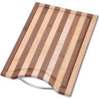 Посуда, 28079 Доска разделочная 34х24см бамбук