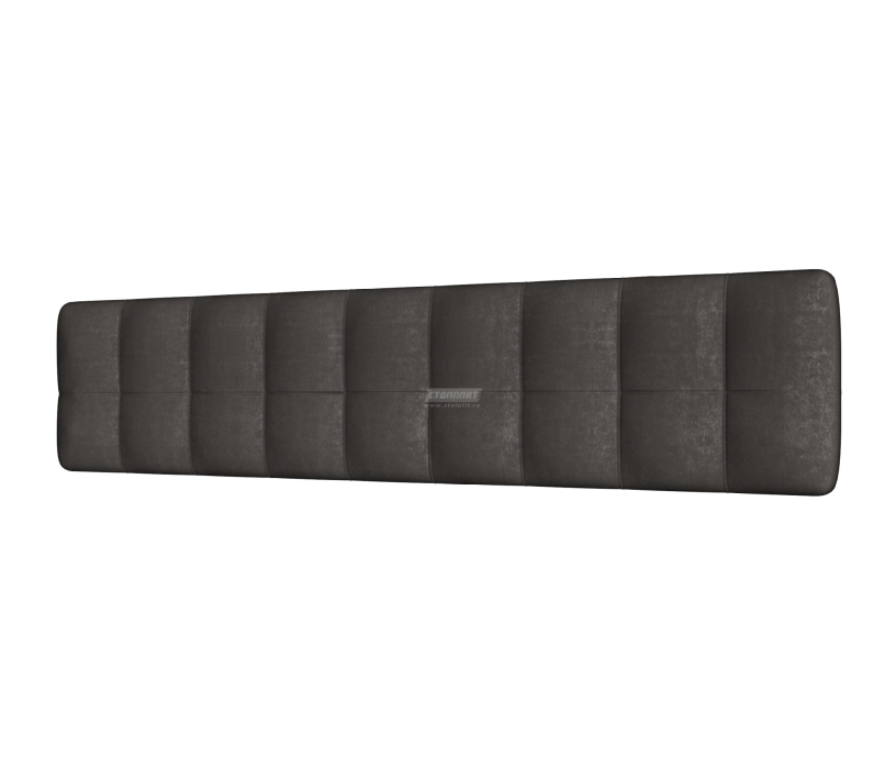 Мягкая кровать, Спинка кровати мягкая (2000 х 420 ) Блогер ПМ-232.15.02