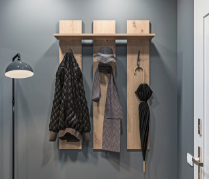 Вешалка Сидней СБ-2580/1 Дуб дикий