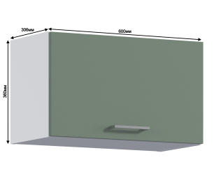 Оливер шкаф 1 дв 60х36 см