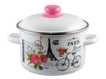 Париж Кастрюля эмал 5,5л