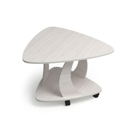 Стол журнальный-2, белая лиственница