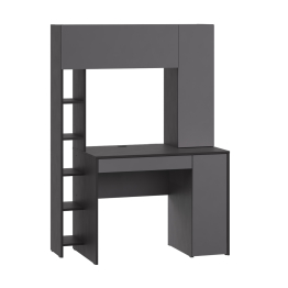 Стол компьютерный Комфорт 12.71, антрацит, темно-серый