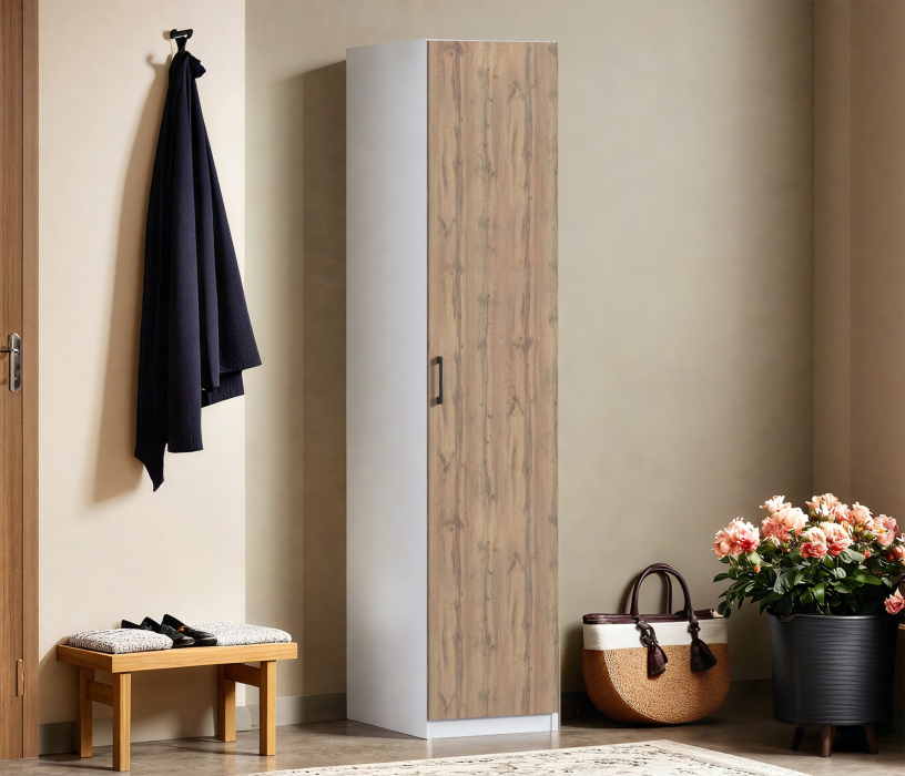 Для одежды, Шкаф однодверный Макс 500 мм, вариант №3 (ЛДСП)