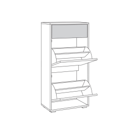 Комод Куба 13.114 N