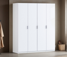 Для одежды, Шкаф четырехдверный Макс 2000 мм, вариант №2 (ЛДСП)