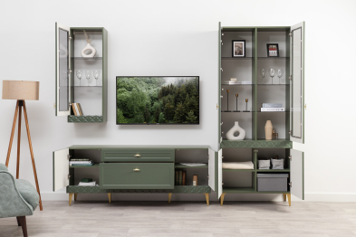 Шкаф витрина Марион 16.397.02