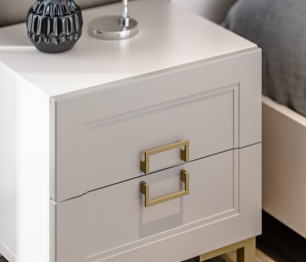 Тумба Ассоль СБ-3436 Кашемир серый/МДФ Кашемир