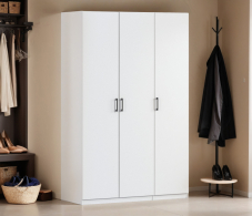 Для одежды, Шкаф трехдверный Макс 1500 мм, вариант №3 (ЛДСП)