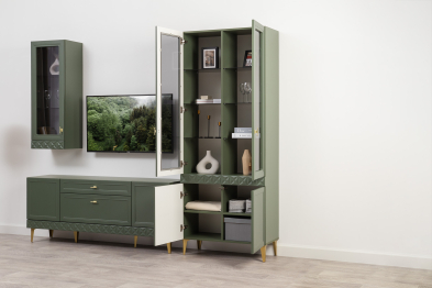 Шкаф витрина Марион 16.397.02