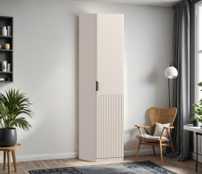 Для одежды, Шкаф однодверный Макс 500 мм, вариант №4 (ЛДСП/МДФ)