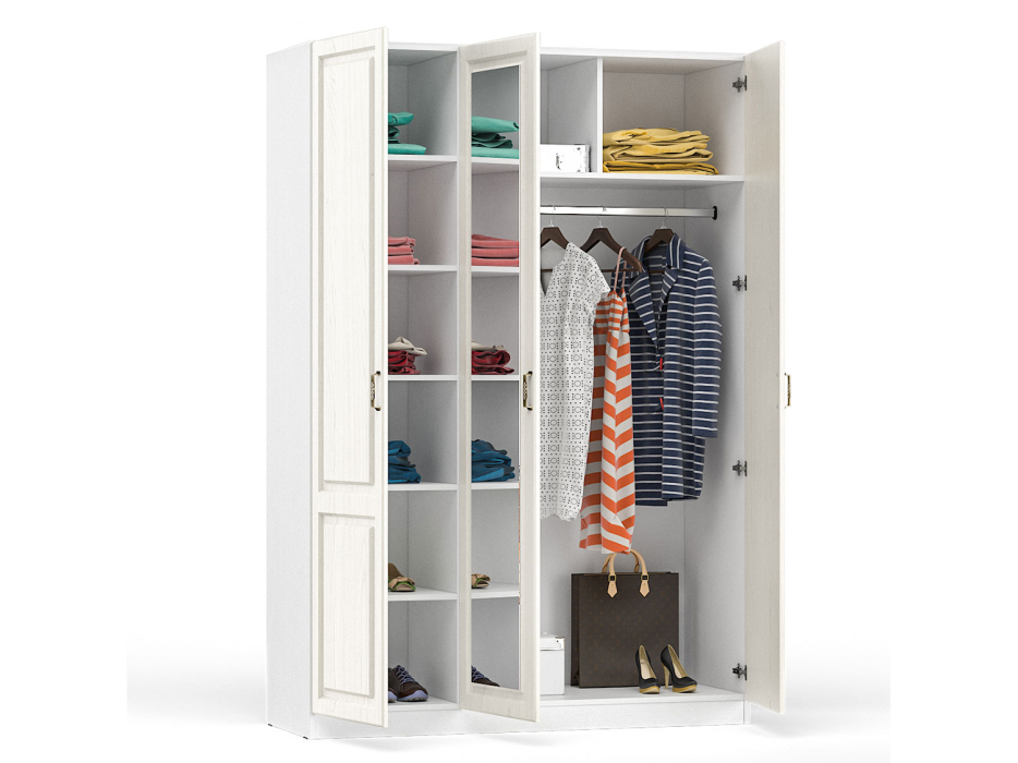 Для одежды, Шкаф комбинированный Ливерпуль 08.45.01