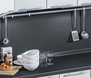 Панель стеновая СБ-3424 Диамант серый