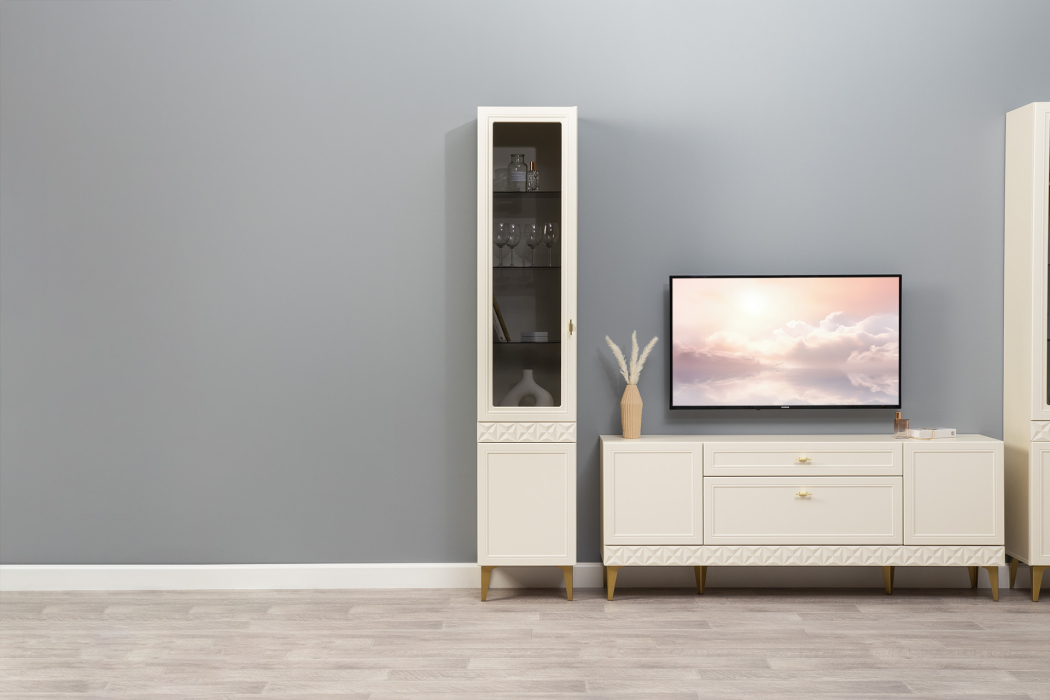 Стеклянные, Шкаф витрина Марион 16.397.01