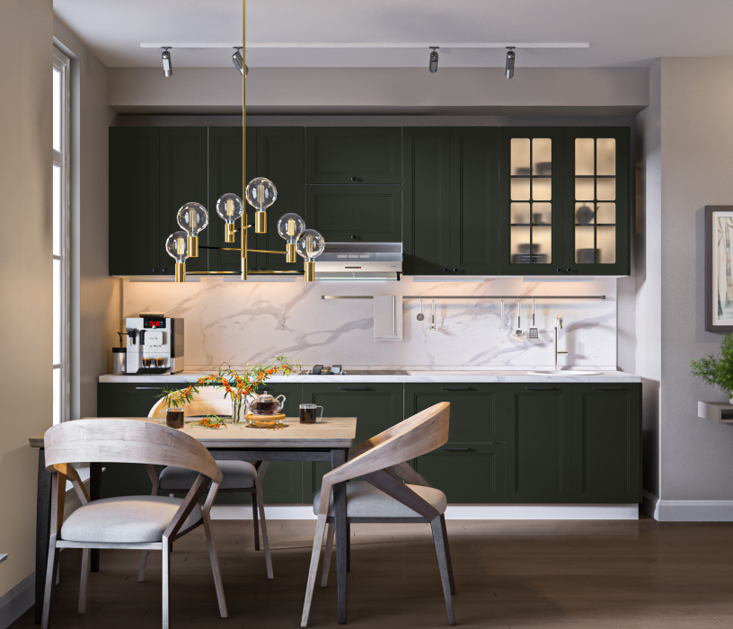 MODERN, MODERN шкаф навесной со стеклом 1 дв 28х72 см