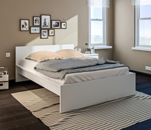 Кровать (1400) Леон/Бруклин СБ-3368