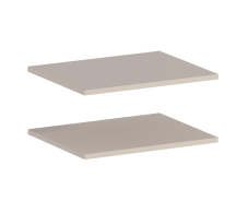 ГАРДЕРОБНЫЕ МАКС, Макс СБ-3450 Полки 500 Белый (2шт) (опция)