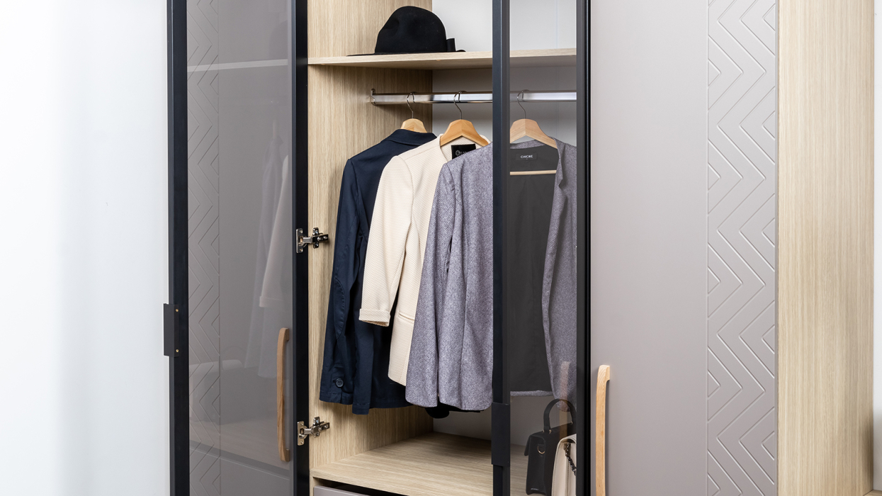 Для одежды, Шкаф-витрина Амьен 16.395