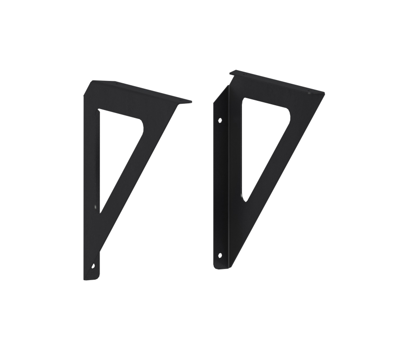 Твин, Твин Менсолодержатель для полок СБ-3387;3412 Черный матовый (2шт) (опция)